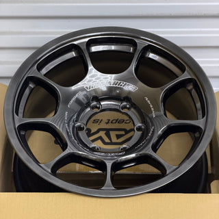 Volk Racing ZE40X / Shining Black Metal | 18x9 | 6x139.7 | +15mm Offset (Set of 4)