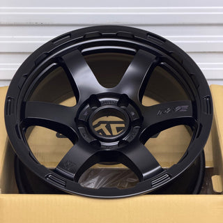 Gram Lights 57DR-X HD / Semi Gloss Black | 18x8 | 6x139.7 | +20mm Offset (Set of 4)