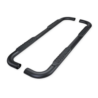 TrailFX 4" Oval Bent Step Bar: Ram 1500 2019-2024 3.6L / 5.7L / 6.2L TRX - Black