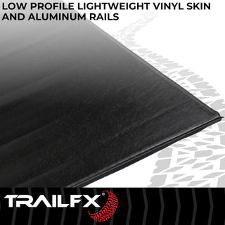 TrailFX Soft Rolling Tonneau Cover 6.5': Fits Ram 1500/2500/3500 2009-2023 - Black