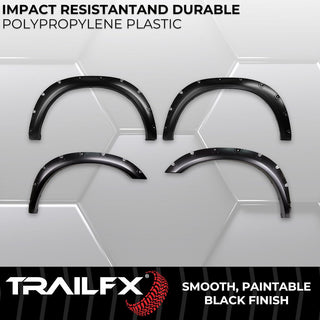 TrailFX Pocket Style Fender Flares: Ram 2500 2019-2024 5.7L/6.4L