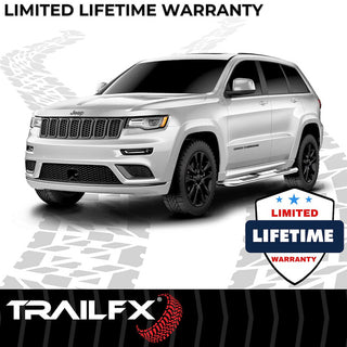 TrailFX 3" Round Step Bar For Jeep Grand Cherokee/WK- Stainless