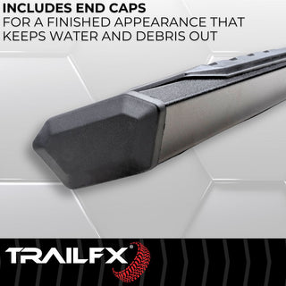 TrailFX A4 Step Bars Aluminum Titanium Black: Ram 1500 3.6L/5.7L