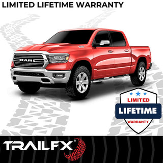 TrailFX T4 Trapezoid Step Bar SS: Ram 1500 2019-2024 w/ Step Pads