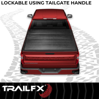 TrailFX Soft Rolling Tonneau Cover: Fits Ram 1500 2009-2023 3.6L/5.7L