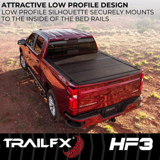 TrailFX HF3 Hard Folding Tonneau Cover For RAM 2500/3500 6.5'