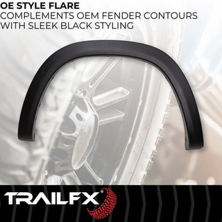 TrailFX OE-Style Fender Flares: Ram 1500 2019-2024 3.6L / 5.7L / 6.2L TRX