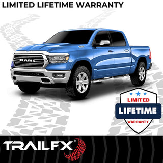 TrailFX T4 Trapezoid Step Bar Stainless: Ram 1500 2019-2023 3.6L/5.7L