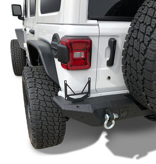 TrailFX Rear Bumper Steel: Jeep Wrangler JL 2018-2026 2.0L Turbo/3.6L V6