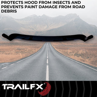 TrailFX Hood Protector Smoke: Fits Ram 1500 2009-2023 3.6L/5.7L