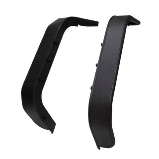 TrailFX Rear Fender Flares: Fits Jeep Wrangler JK 2007-2018 3.6L/3.8L V6 - Black