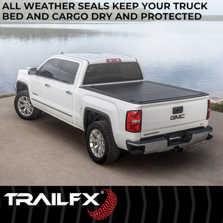 TrailFX HF3 Pro Tonneau Cover Aluminum (5.7'): Fits Ram 1500 2009-2022 3.6L/5.7L - Black