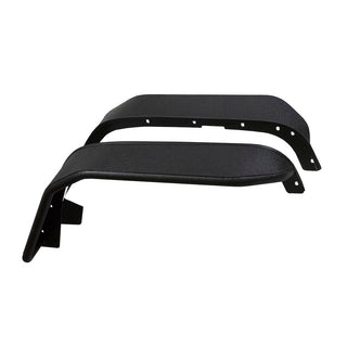 TrailFX Front Fender Flares: Fits Jeep Wrangler JK 2007-2018 3.6L/3.8L V6 - Black