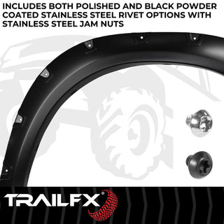 TrailFX Pocket Style Fender Flares: Ram 2500 2019-2024 5.7L/6.4L
