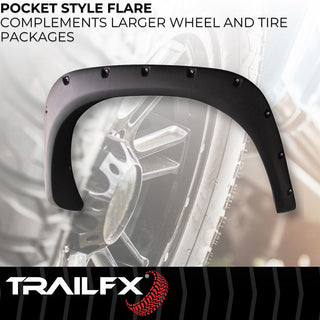 TrailFX Pocket Style Fender Flares: Ram 1500 2006-2007