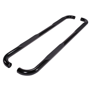 TrailFX 3" Round Step Bar (2 DR) Black: Jeep Wrangler JK 2007-2018 3.6L/3.8L V6