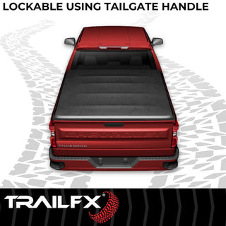TrailFX Soft Folding Tonneau Cover 6.5': Fits Ram 1500-3500 2002-2009
