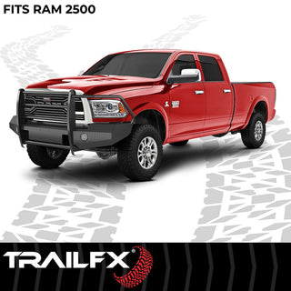 TrailFX Front Full Replacement Bumper: Fits Ram 2500/3500 2006-2018