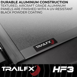 TrailFX HF3 Hard Folding Tonneau Cover For RAM 2500/3500 6.5'
