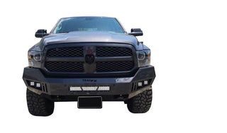 TrailFX Front Light Duty Bumper Titanium Black: Fits Ram 1500 2013-2023 w/ 3.6L/5.7L