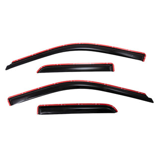 TrailFX 4-Piece In Channel Window Vent: Fits Ram 1500 2009-2018 3.6L/5.7L