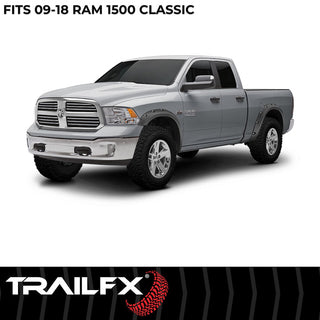 TrailFX Pocket Style Fender Flares: Fits Ram 1500 2009-2023 3.6L/5.7L