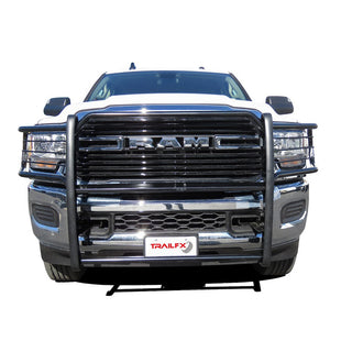 TrailFX Grille Guard Black: Ram 2500/3500 2019-2024 5.7L/6.4L