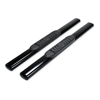 TrailFX 5" Oval Straight Step Bar Standard (RIGHT): Fits Ram 1500 / 2500 / 3500 2009-2023 w/ Step Pads - Black