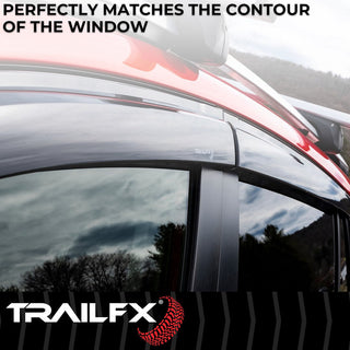 TrailFX 4-Piece Window Vent For Jeep Grand Cherokee