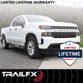 TrailFX A4 Step Bars Aluminum Titanium Black: Ram 1500 3.6L/5.7L