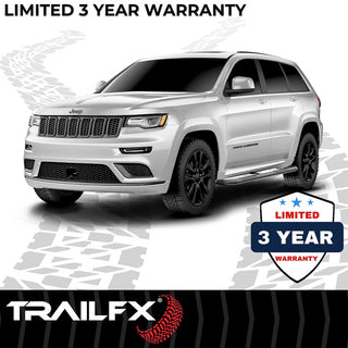 TrailFX 3" Round Step Bar For Jeep Grand Cherokee/WK- Black