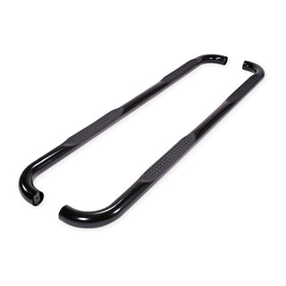 TrailFX 3" Round Black Step Bar (CREW): Fits Ram 1500-3500 2009-2023 w/ Step Pads