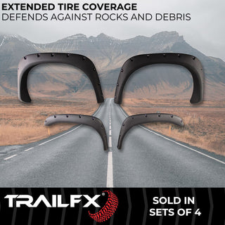 TrailFX Pocket Style Fender Flares: Ram 1500 2006-2007