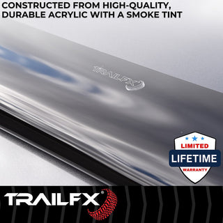 TrailFX Hood Protector Smoke: Fits Ram 1500 2009-2023 3.6L/5.7L