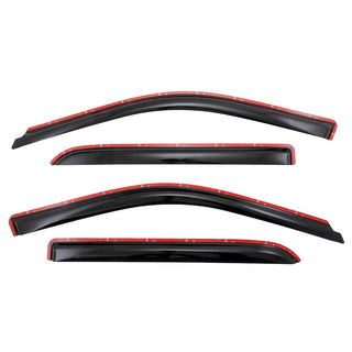 TrailFX In Channel 4-Piece Window Vent: Fits Ram 1500 / 2500 / 3500 2009-2024