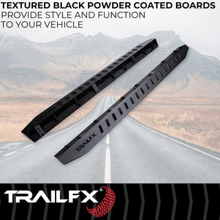 TrailFX Overland Running Board: Jeep Wrangler JL 4 Dr 2018-2026 2.0L/3.6L