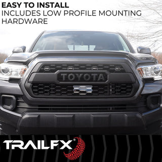 TrailFX Hood Protector Smoke: Fits Ram 1500 2009-2023 3.6L/5.7L