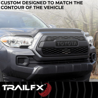 TrailFX Hood Protector Smoke: Fits Ram 1500 2009-2023 3.6L/5.7L