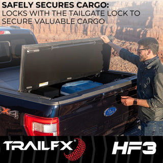 TrailFX HF3 Hard Folding Tonneau Cover For RAM 1500 5.5'