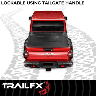 TrailFX HF3 Pro Tonneau Cover Aluminum: Jeep Gladiator 2020-2026 2.0L/3.0L