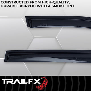 TrailFX 4-Piece Window Vent For Jeep Grand Cherokee