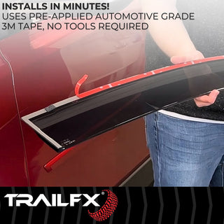 TrailFX 4-Piece Window Vent For Jeep Grand Cherokee