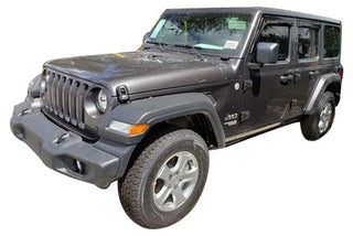 TrailFX 4-Piece Window Vent: Jeep Wrangler JL/Gladiator 2018-2026 2.0L Turbo/3.6L V6