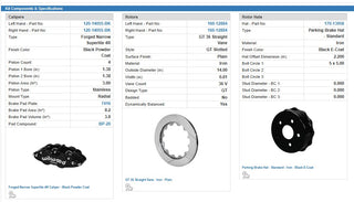 Wilwood Narrow Superlite 4-Piston Rear Big Brake Kit (Black Calipers, Slotted 14" Rotors): Jeep Wrangler JK 2007 - 2018