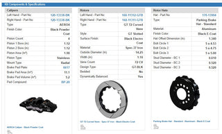 Wilwood AERO4 4-Piston Rear Big Brake Kit (Black Calipers, Slotted Rotors): 300 / Challenger / Charger 2012 - 2024 (Excluding AWD, 6.4L 392 & 6.2L Hellcat)
