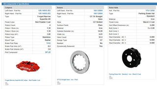Wilwood Narrow Superlite 4-Piston Rear Big Brake Kit (Red Calipers, Slotted 14" Rotors): Jeep Wrangler JK 2007 - 2018