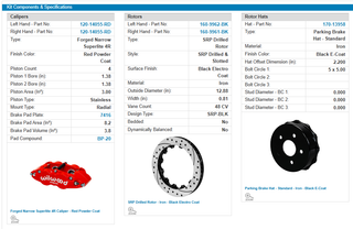 Wilwood Narrow Superlite 4-Piston Rear Big Brake Kit (Red Calipers, Drilled 12.88" Rotors): Jeep Wrangler JK 2007 - 2018