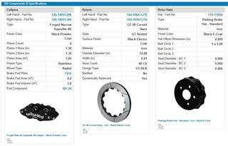 Wilwood Narrow Superlite 4-Piston Rear Big Brake Kit (Black Calipers, Slotted 12.88" Rotors): Jeep Wrangler JK 2007 - 2018