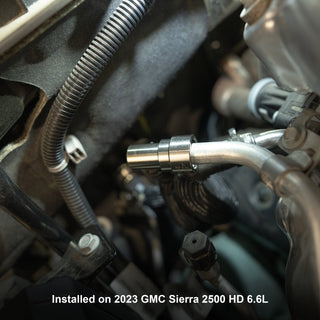 PPE Heater Hose Connector: Dodge Ram 6.7L Cummins (07.5-24) / GM 6.6L Duramax (17-19)