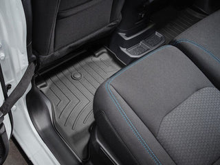 WeatherTech FloorLiner Front & Rear Floor Mats (Black): Ram 2500 & 3500 2019 - 2025 (w/ 1st Row Bucket)